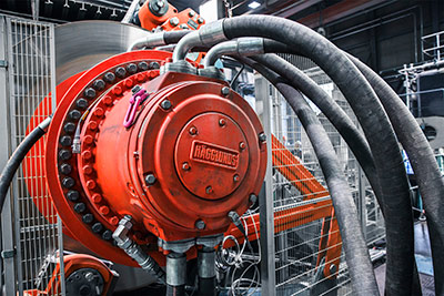 The CBp motors include soft start and creep drive functions that are extremely useful when the belt needs inspection.