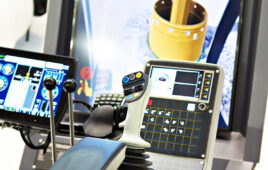 Figure 3. A variety of electrified controls and options are available on modern hydraulic machinery.