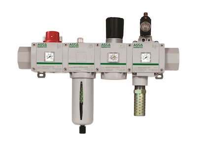 Emerson ASCO Numatics Series 653 air preparation products are  suitable for applications where high-flow-rate is required