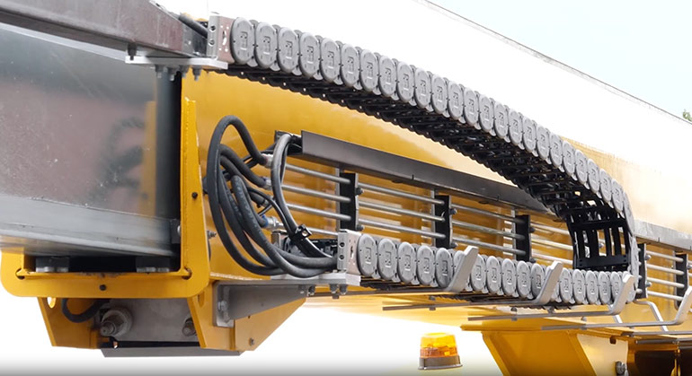 Retrofitting machines, such as cherry pickers, is simple with the snap-in designs that don’t require tools for installation.