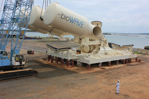 Offshore hydraulics bioWAVE01(use)