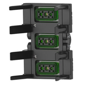 The rectangular design features fingers on the side, but the main gripping force comes from the specially designed suction cups on top, which won’t damage or leave marks on six-packs’ thin carton wrapping.