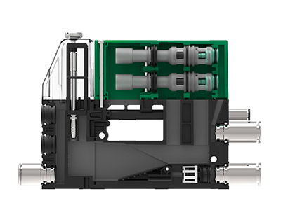 piPUMP23 cross section vacuum pump