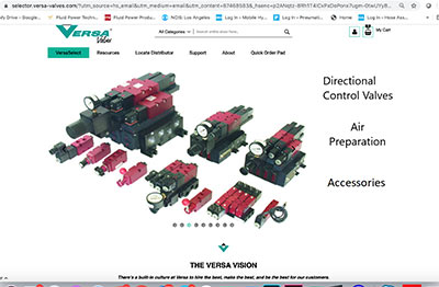 Versa Valves product selector
