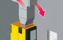 What temperature should a compressor room be during winter operation?